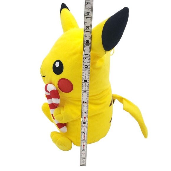 Pokemon Pikachu Plush 17" Stuffed Animal Toy‎ With Candycane Cartoon Anime - Picture 5 of 8